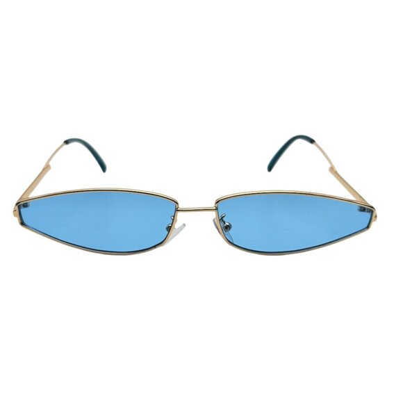 9343 | Blue Teardrop Lens Sunglasses - Picture 1 of 6
